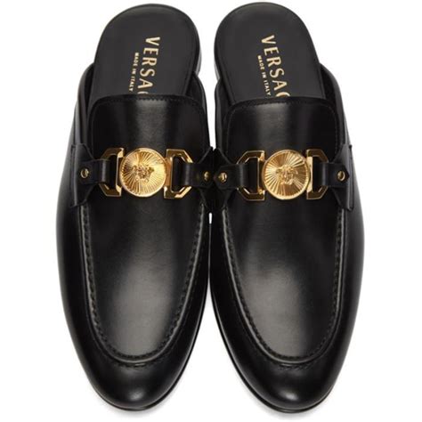 versace slip ons|Versace loafers.